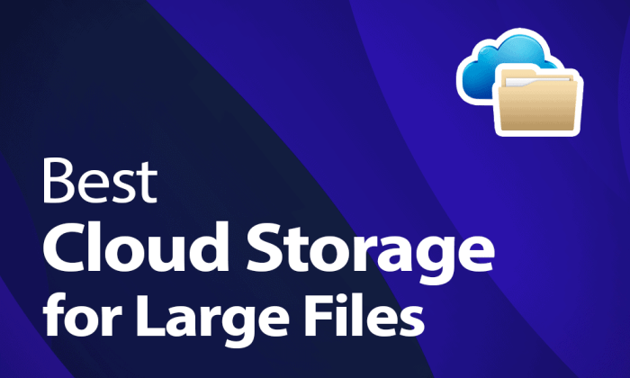Best cloud storage for large files terbaru