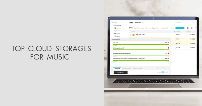 Cloud storage for music terbaru